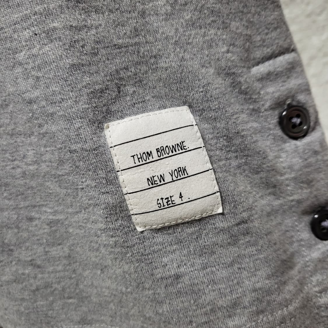 [정품] 4 / 톰브라운 포켓 반팔티  상품이미지3