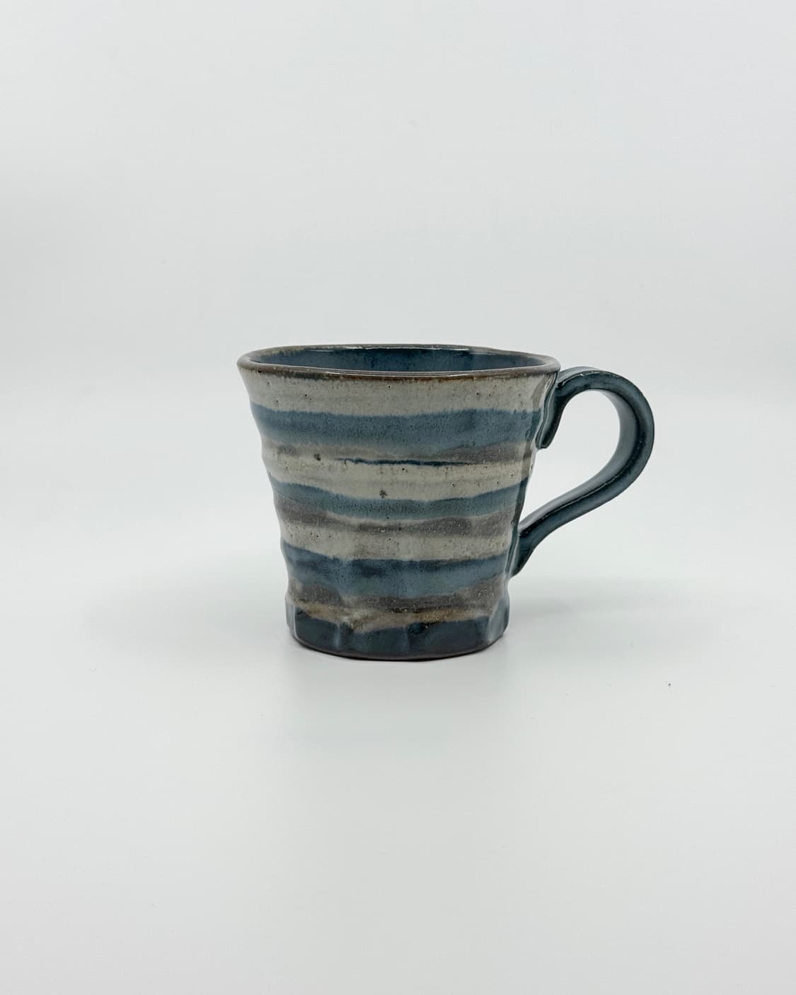 미노야키 스트라이프 머그 1점 상품이미지1