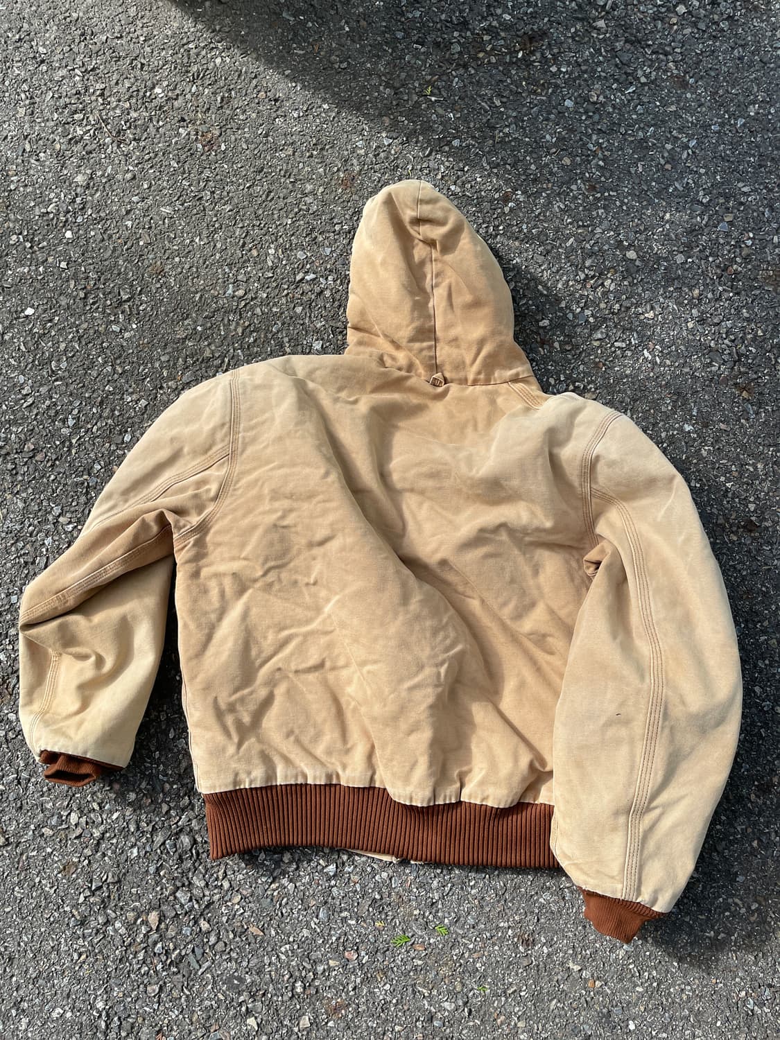 90s 칼하트 j04 엑티브 자켓 브라운 XL 105 상품이미지2