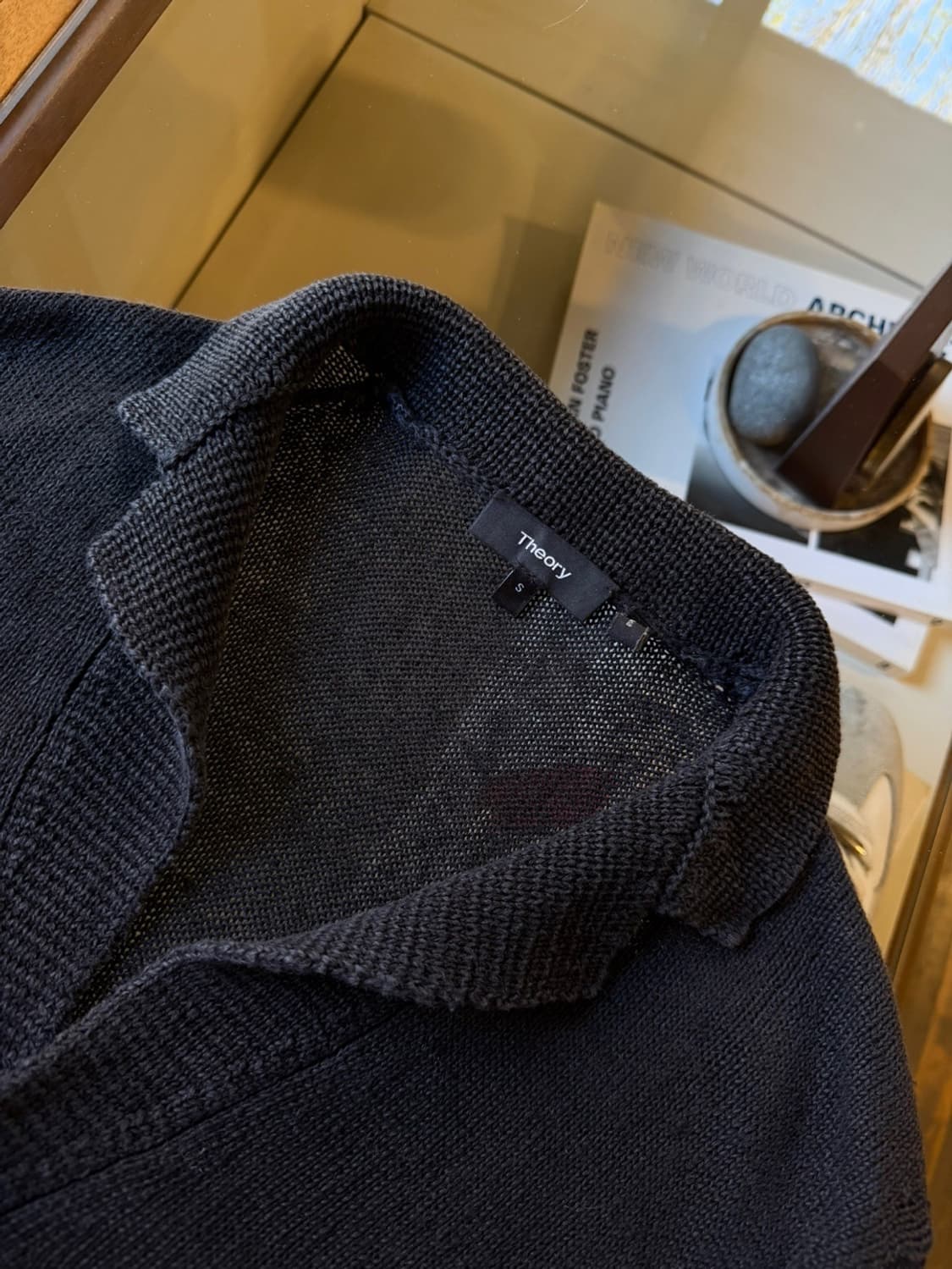 띠어리 테일러드 가디건 슬림100 상품이미지8