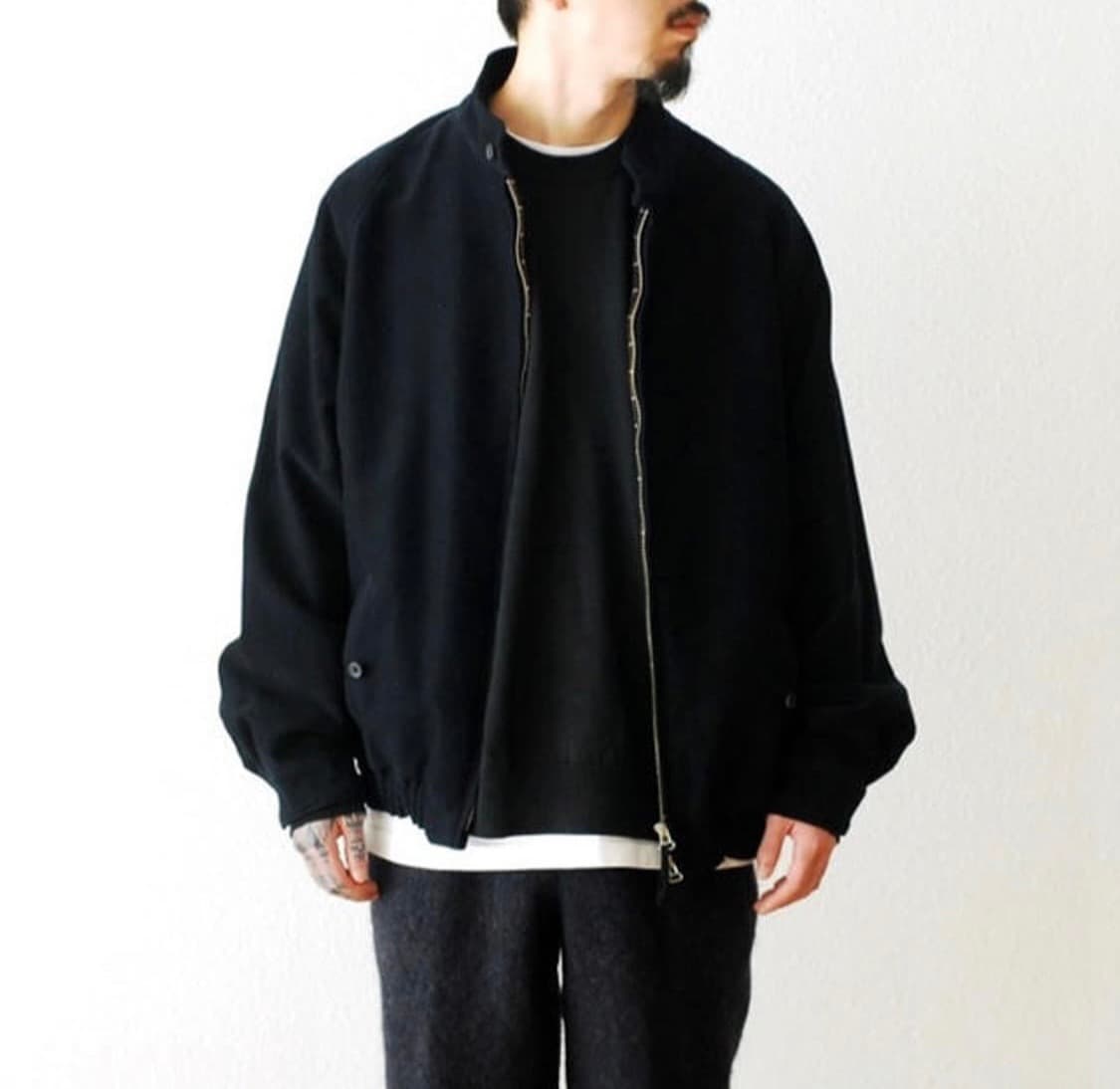 캡틴선샤인 19aw 스탠드카라 블루종 자켓 상품이미지6