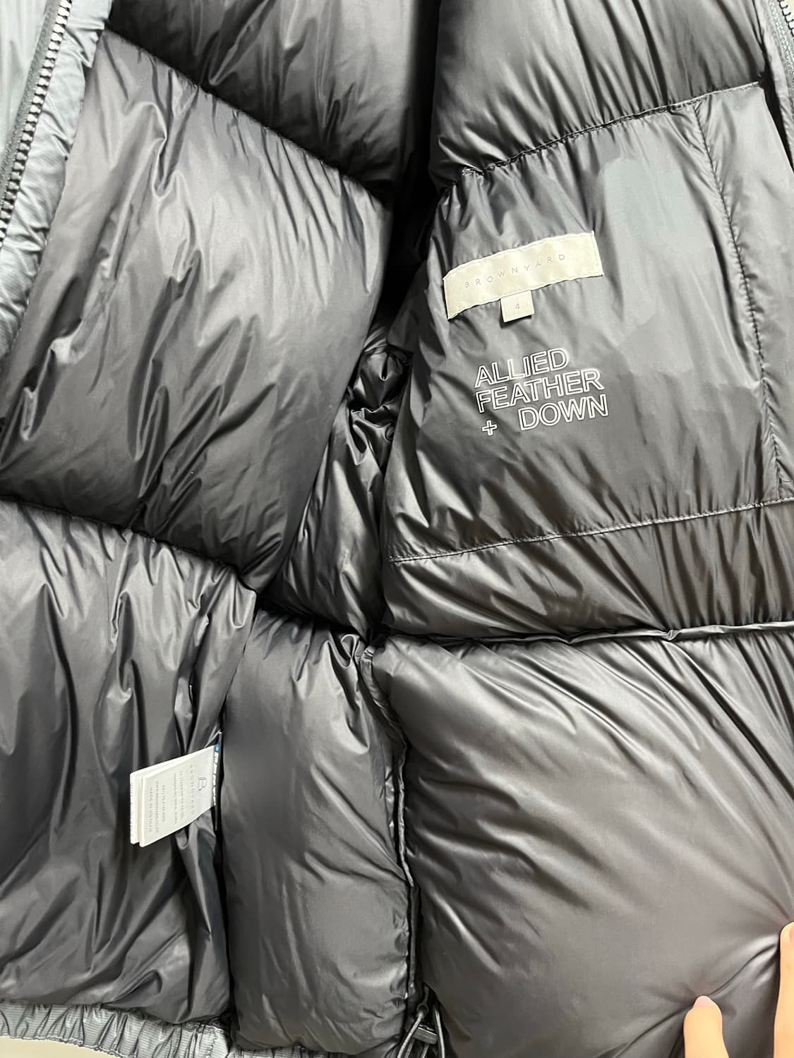 브라운야드 에베레스트 구스 다운 차콜 4 상품이미지7