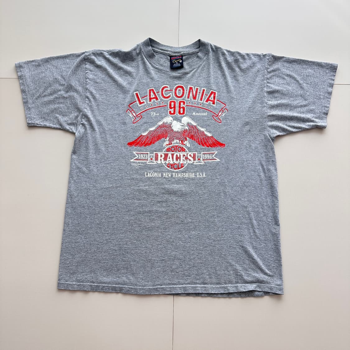 90s 소피 LACONIA 모터사이클 티셔츠 XL MADE IN USA  상품이미지2