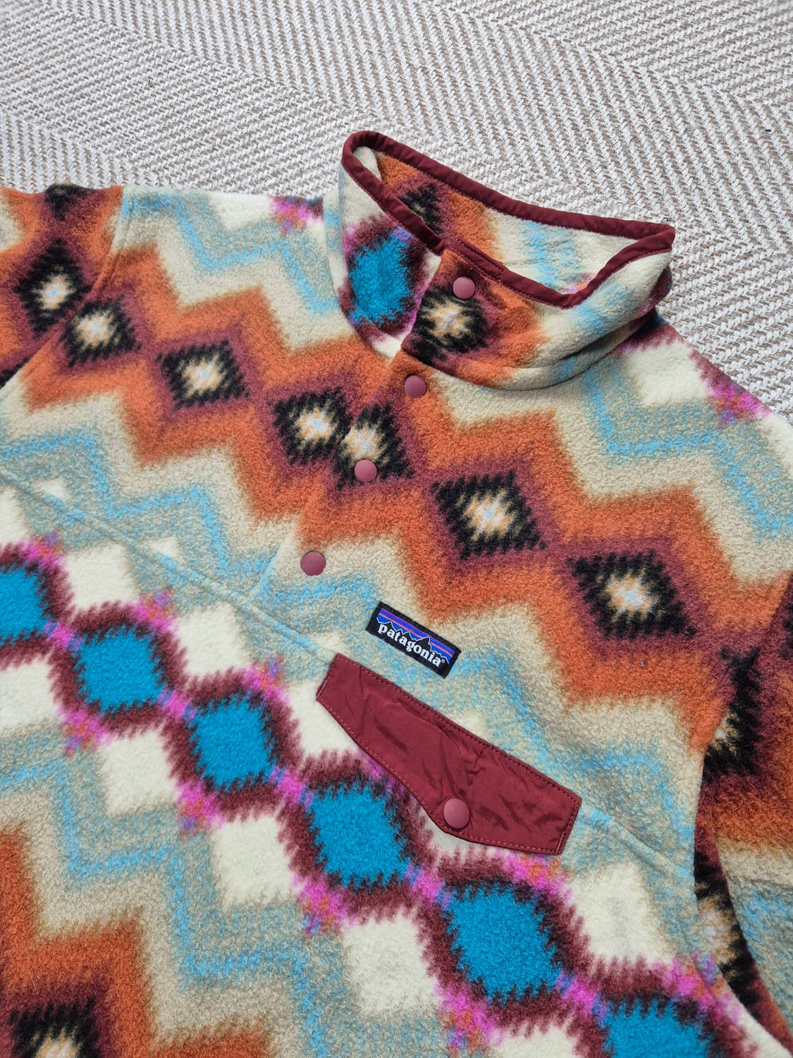 파타고니아 패턴 신칠라 상품이미지4