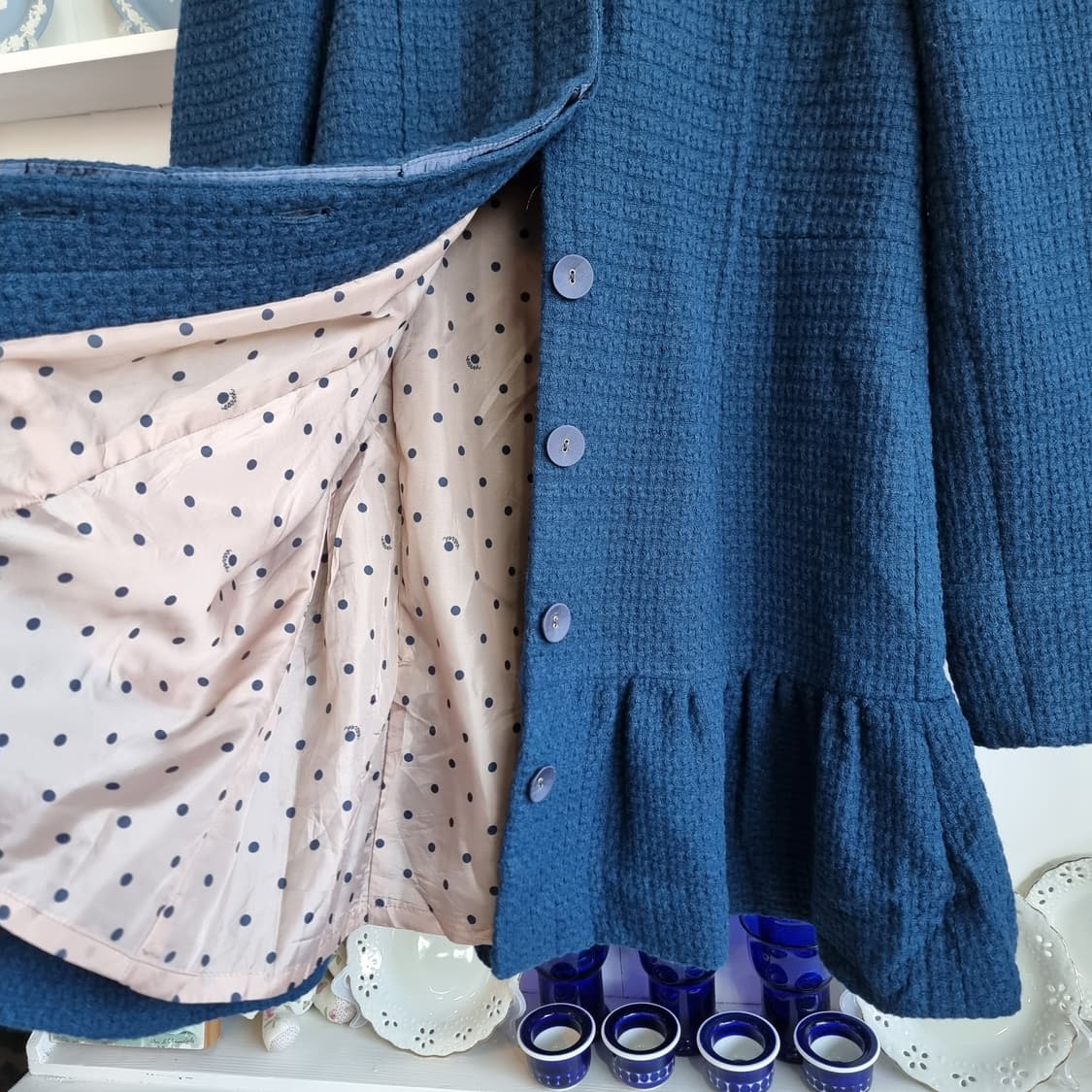 earth music&ecology(어스) 러플 코트 상품이미지6