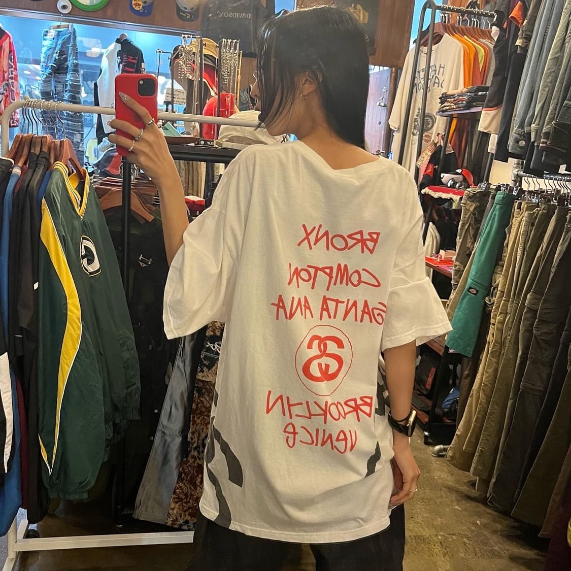 Stüssy BIG World Tour Tee 상품이미지8