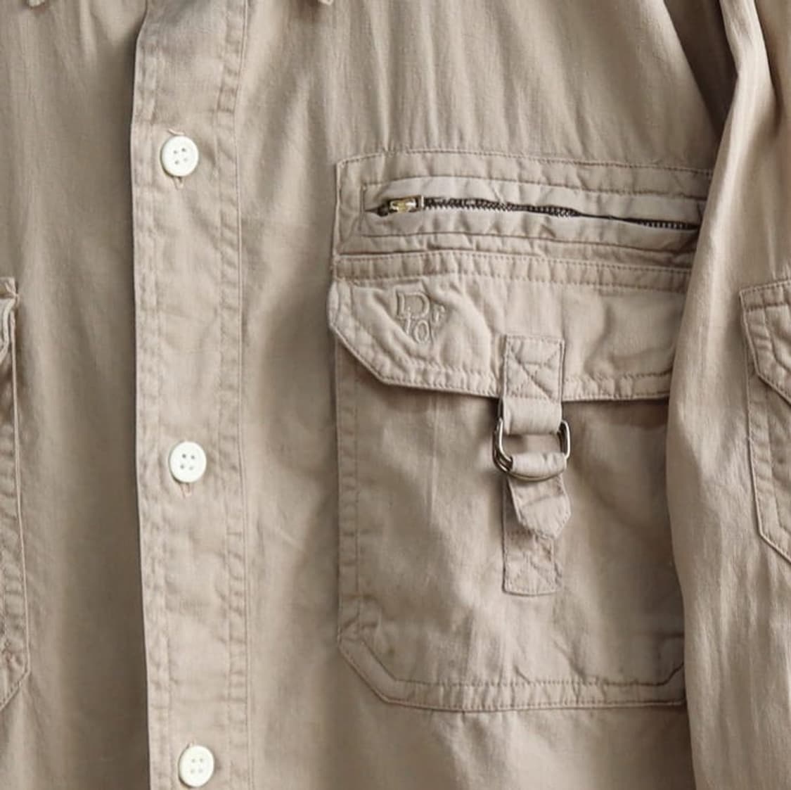 크리스찬디올 투포켓 사파리 셔츠 상품이미지4