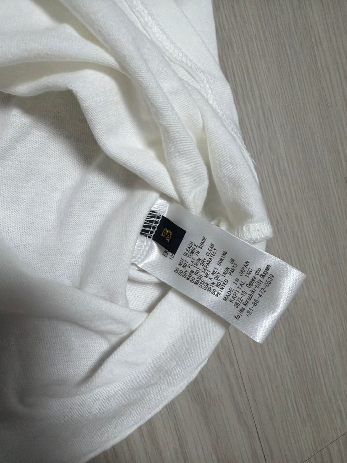 캐피탈 링거 반팔티 상품이미지3