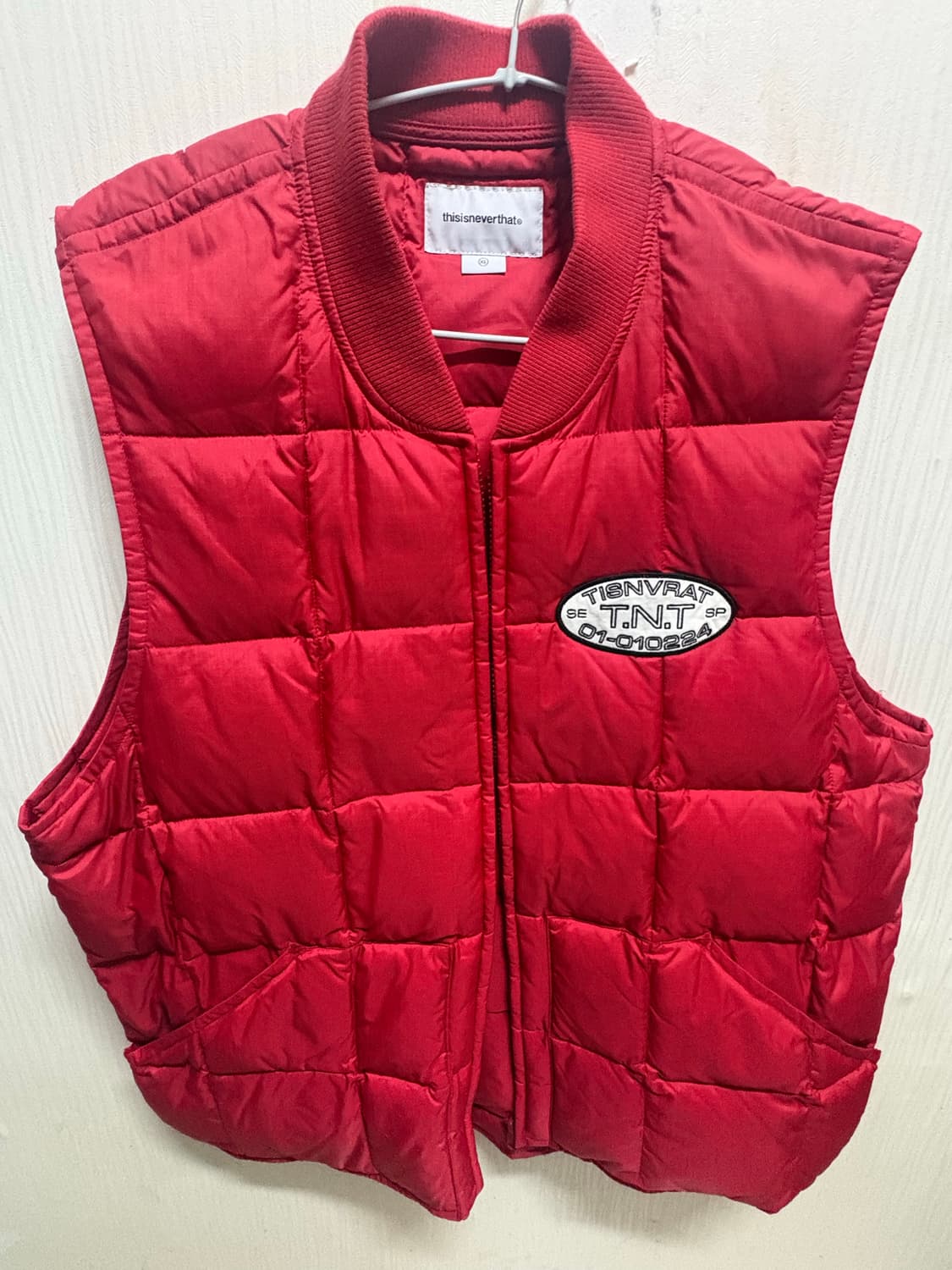 디네댓 패딩조끼 XL 상품이미지1