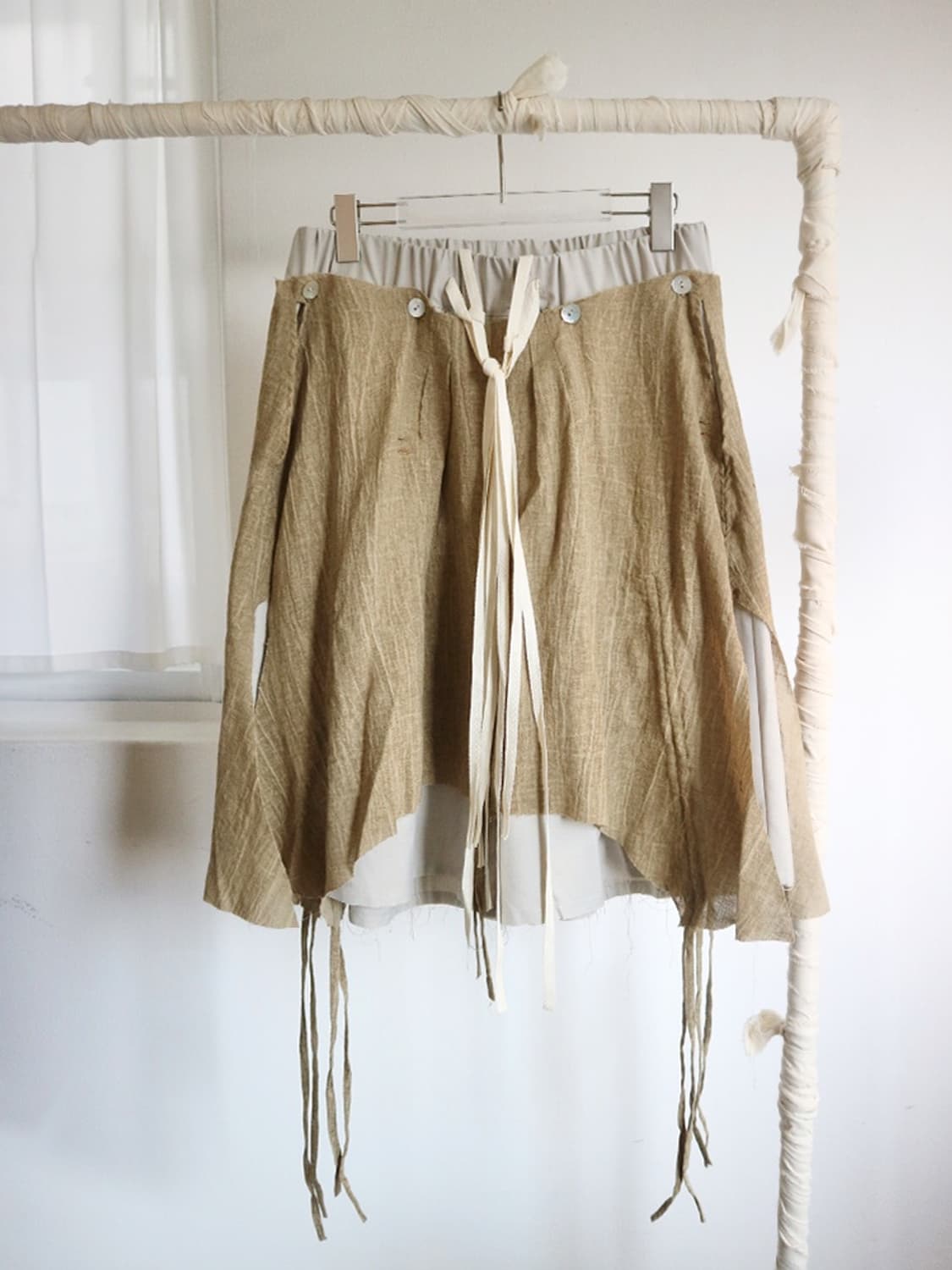 [ae nr mous] Double Layer Comosus Short 상품이미지1