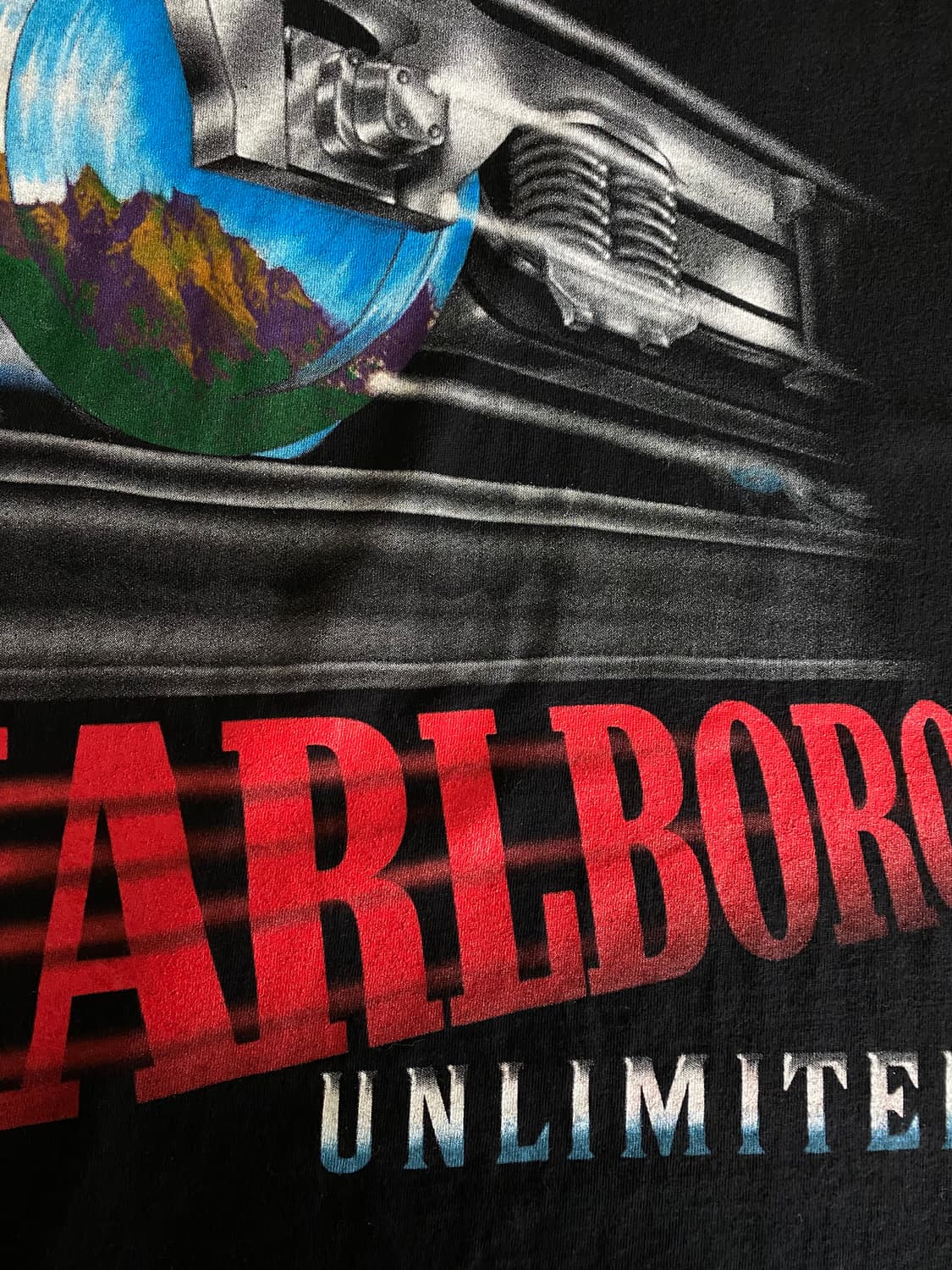 (XL) 90s 빈티지 말보로 트레인 티셔츠 상품이미지8