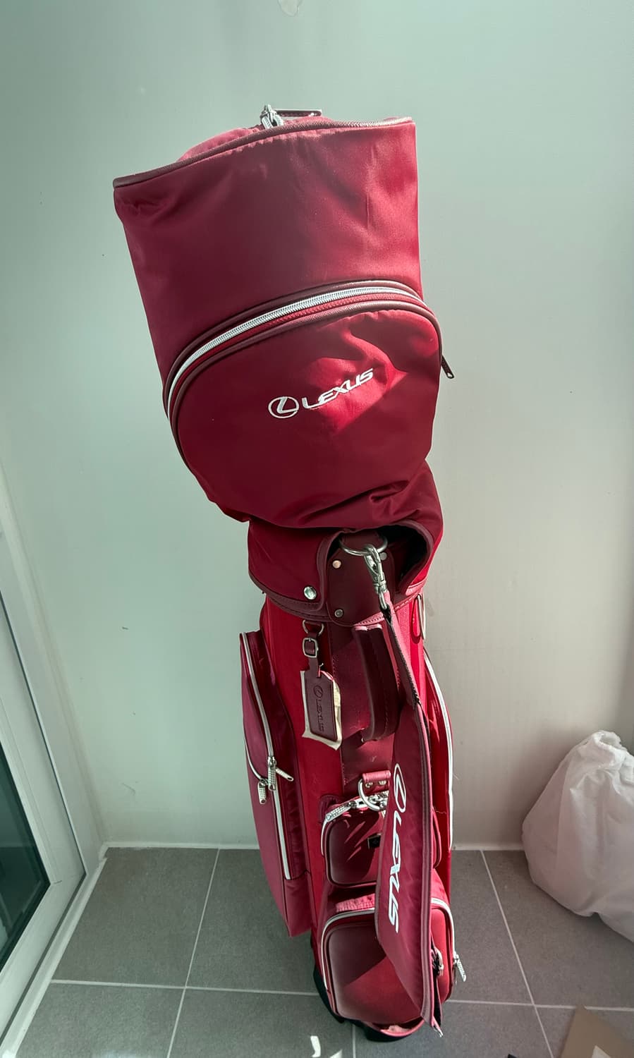 렉서스 레드 골프백 상품이미지2