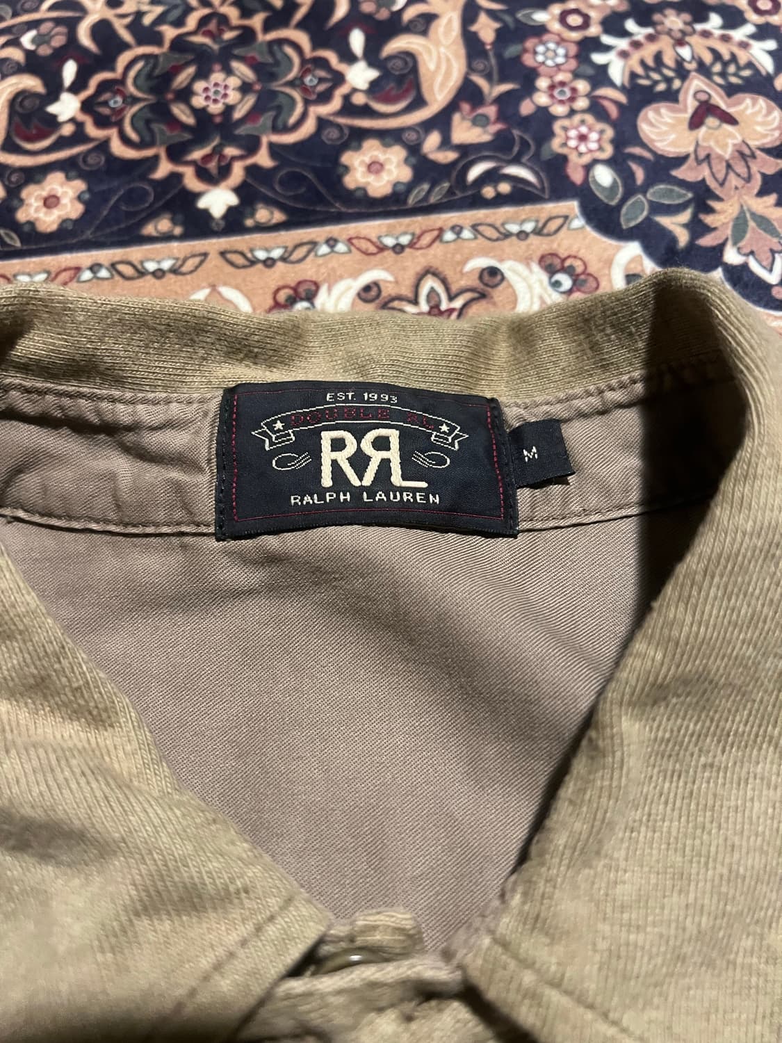 RRL 더블알엘 코튼 저지 밀리터리 워크 셔츠 상품이미지3