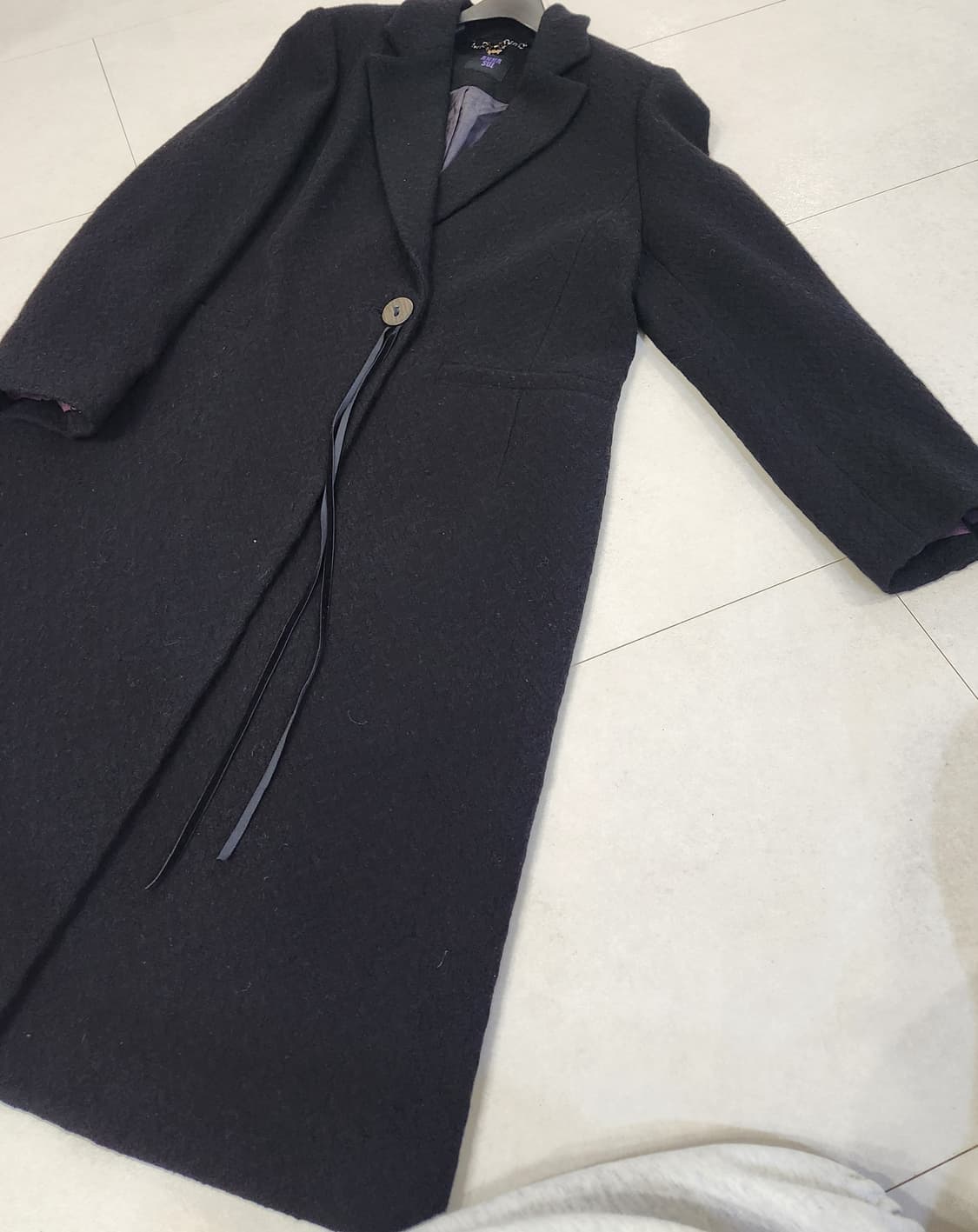 안나수이 울100 롱코트 상품이미지5