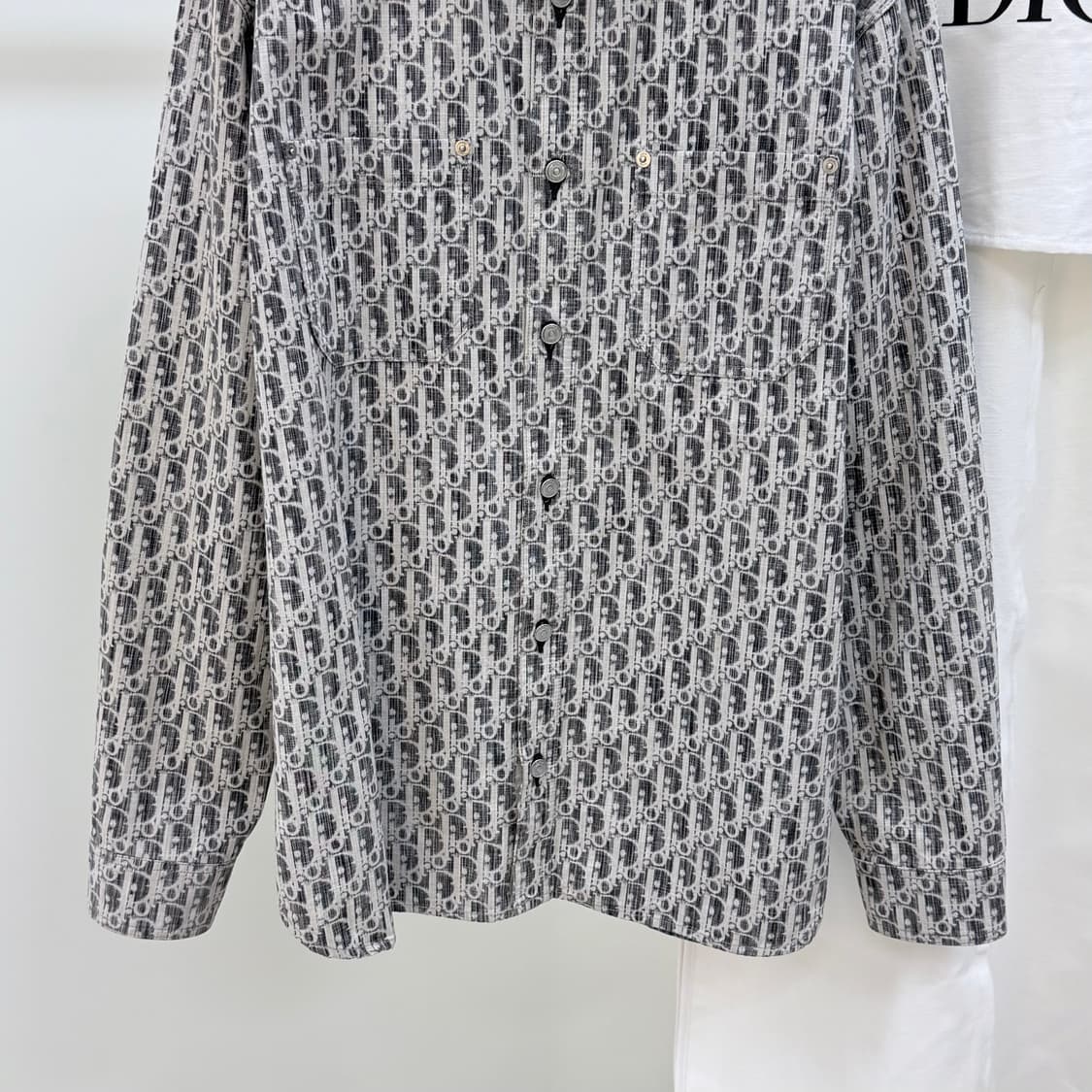 [42/정품] 디올 오블리크 카스리 데님 오버셔츠 자켓 상품이미지3