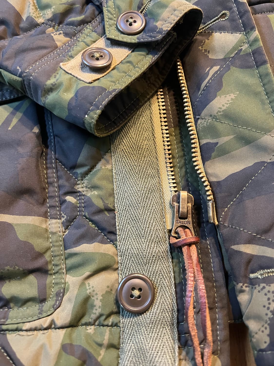 랄프로렌 밀리터리 퀄팅자켓  상품이미지4