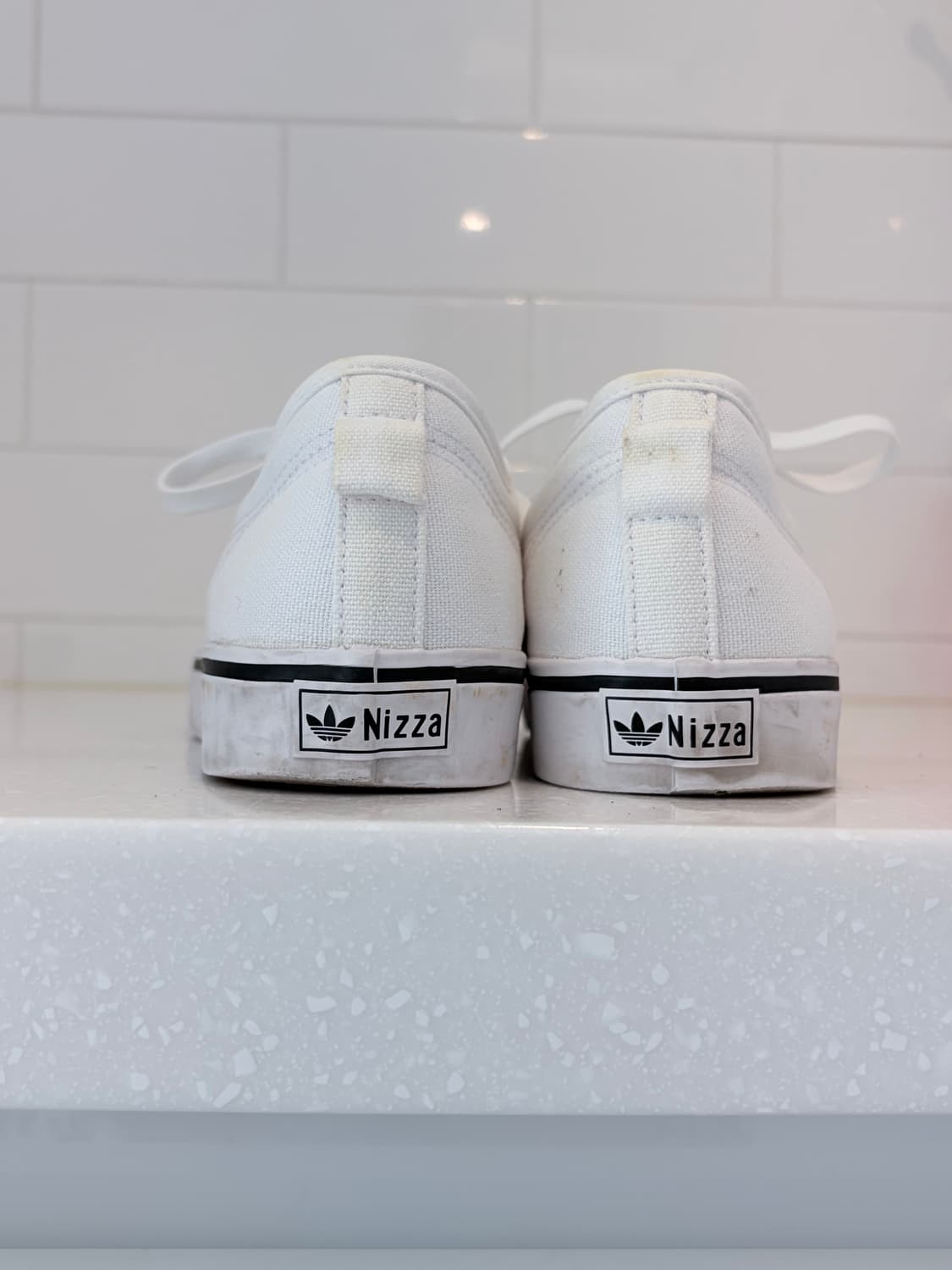 아디다스 니짜 흰색 스니커즈 260 상품이미지4
