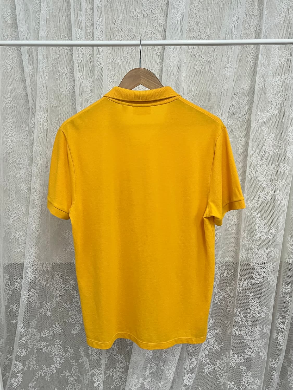 L) 라코스테 레귤러핏 남성 반팔 카라 티셔츠 상품이미지3