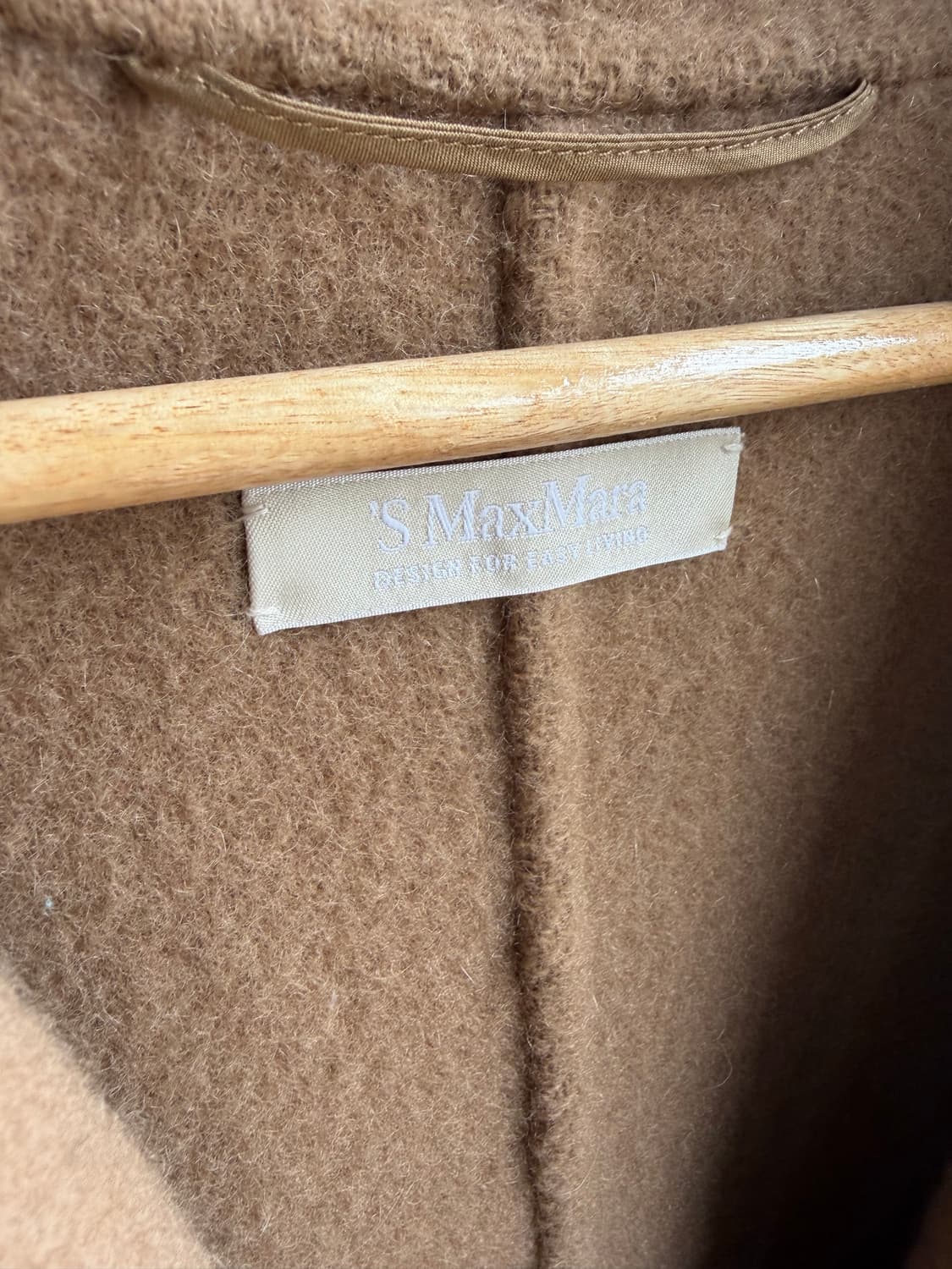 .IT44/ S 막스마라 앙고라 벨티드 롱슬리브 코트 상품이미지8