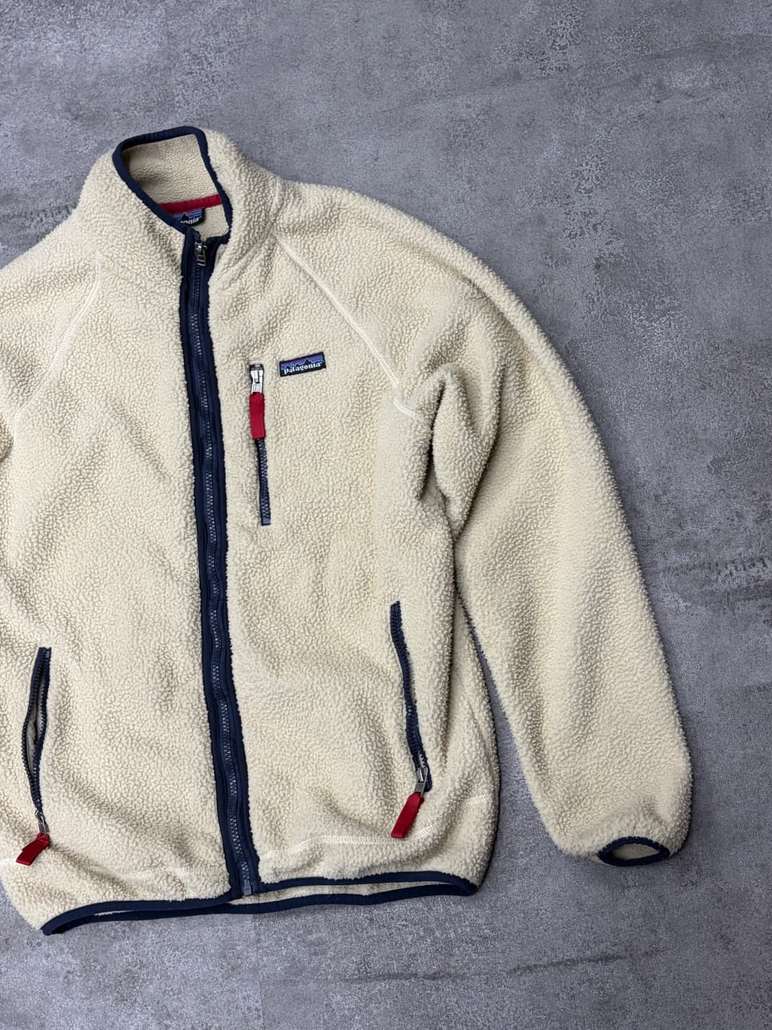 파타고니아 레트로 파일 자켓 아이보리 상품이미지4