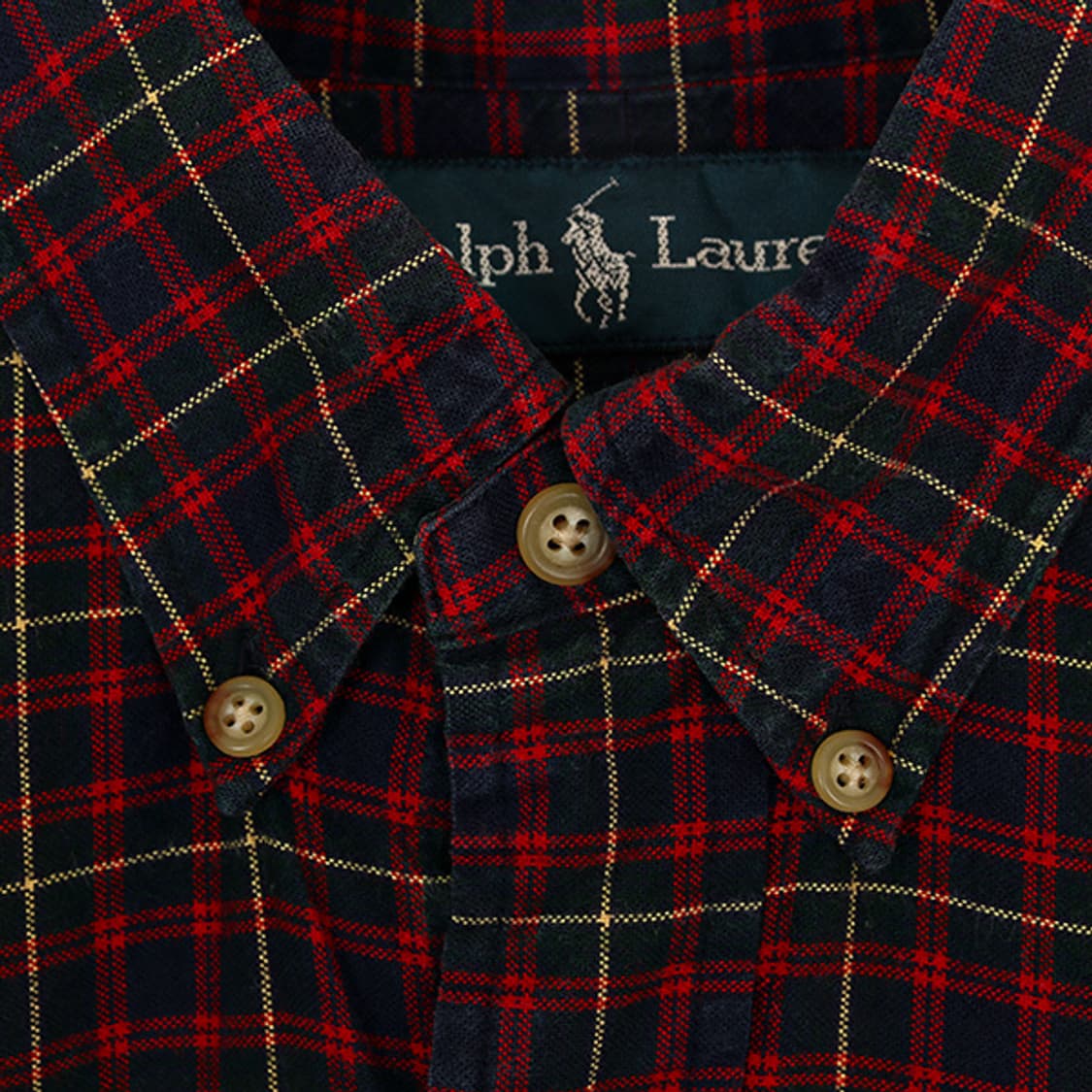 폴로랄프로렌 타탄 체크 포켓 셔츠 (S) MAT675 상품이미지6
