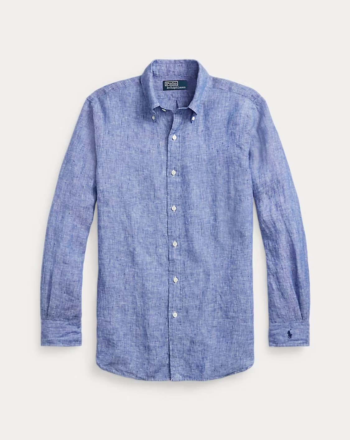 폴로 커스텀 핏 린넨 샴브레이 셔츠 상품이미지1