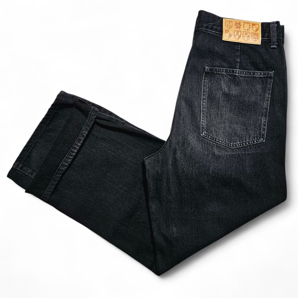 [31][유니클로XJ.W앤더슨] 와이드 핏 데님 다크그레이 상품이미지3