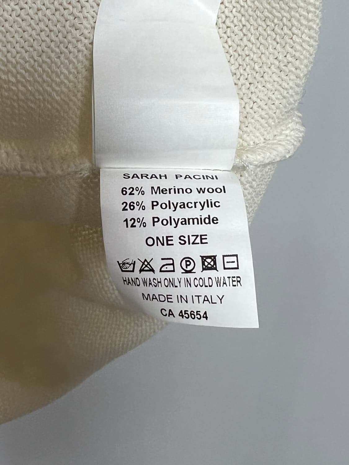 SARAH PACINI 반팔 니트(made in ITALY) 상품이미지8