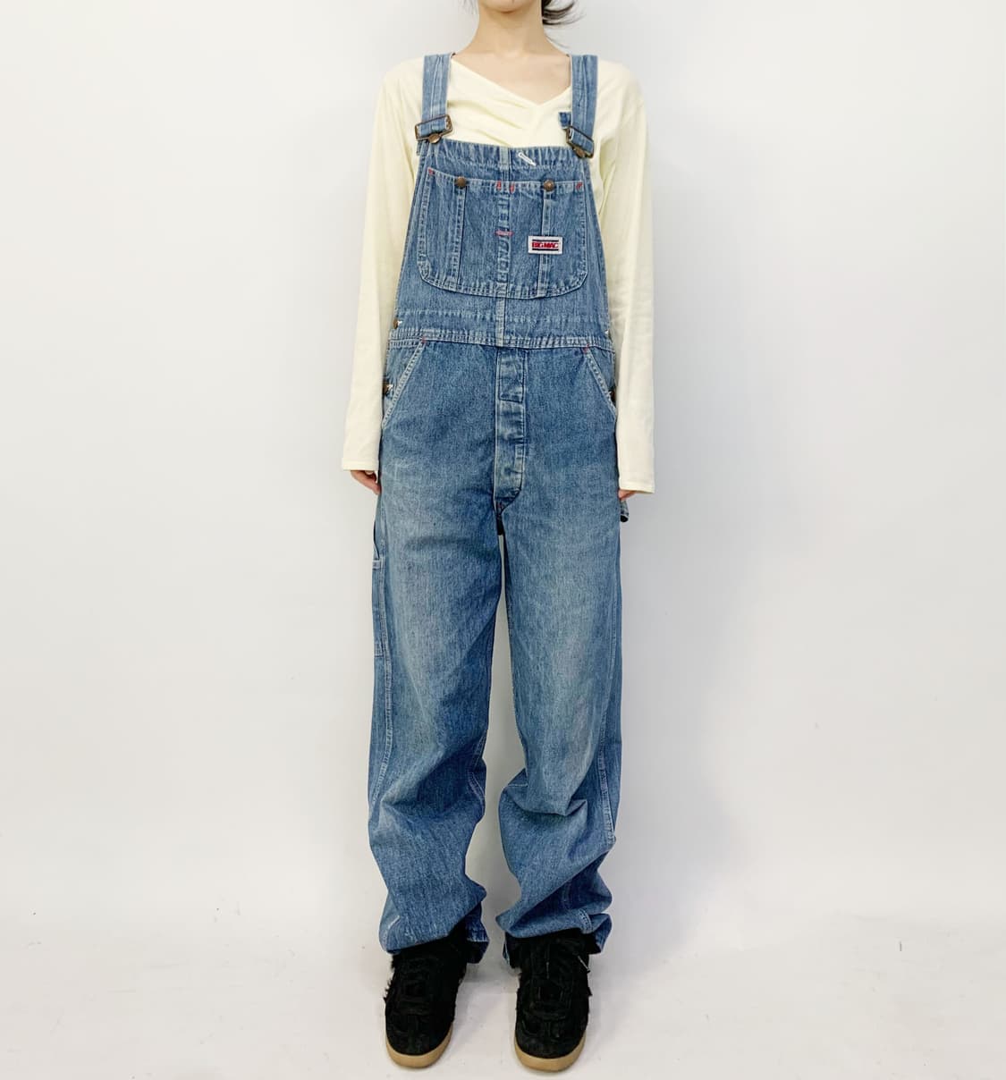  90's BIG MAC made in u.s.a 데님 오버롤  상품이미지1