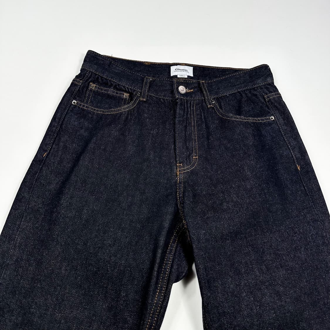 커버낫 C로고 생지 일자 데님 팬츠 (30인치) 상품이미지4