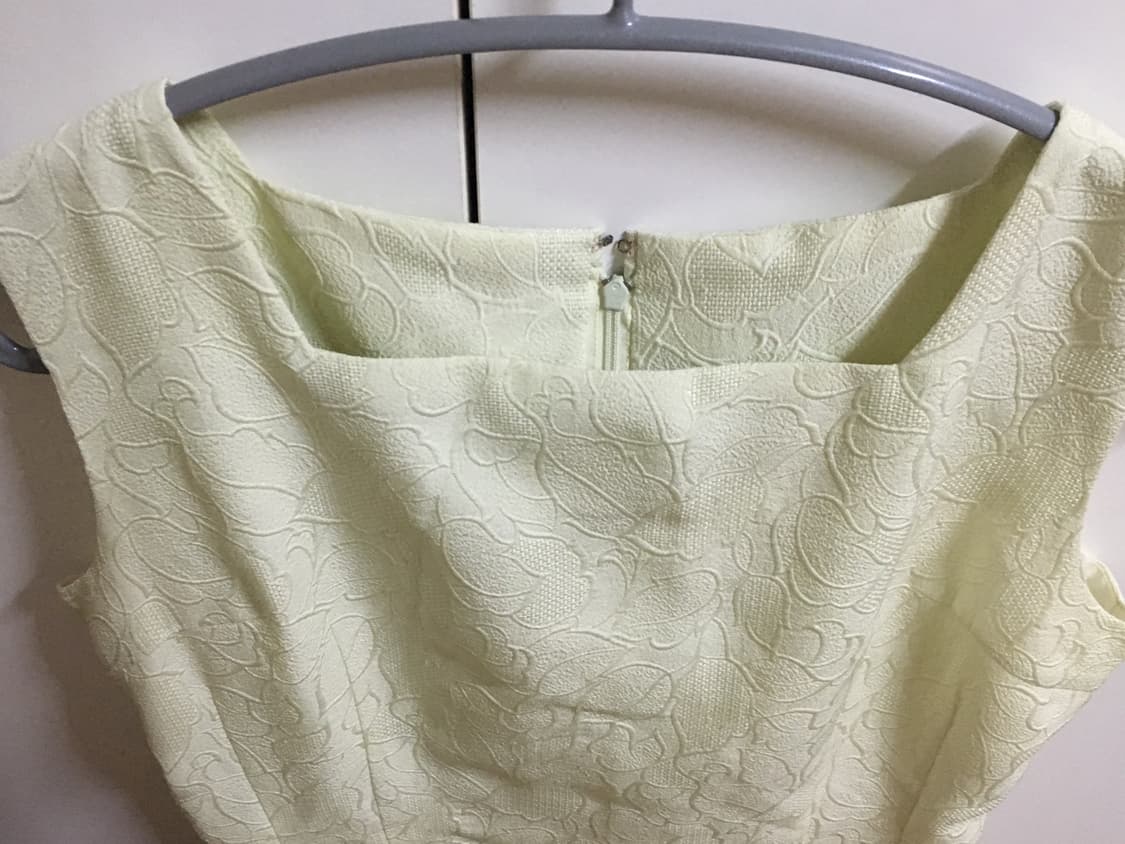 자가드패턴 원피스 상품이미지2