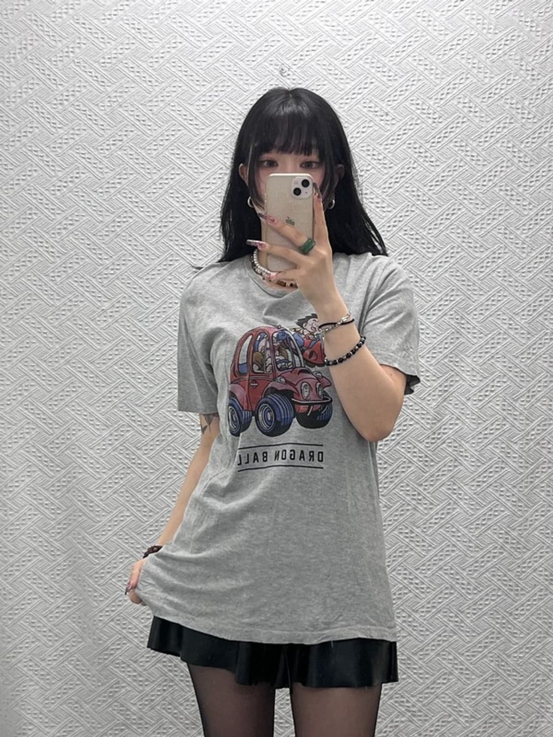 GU 재팬 스트릿 키치 드래곤볼 반팔티 L C11772 상품이미지1
