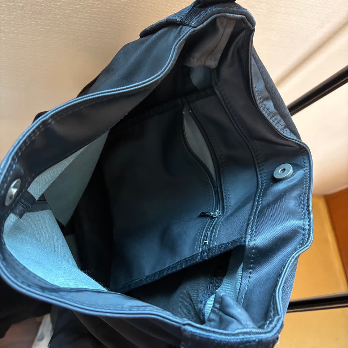 요지 야마모토 YSACCS 가죽패치 숄더백 상품이미지5