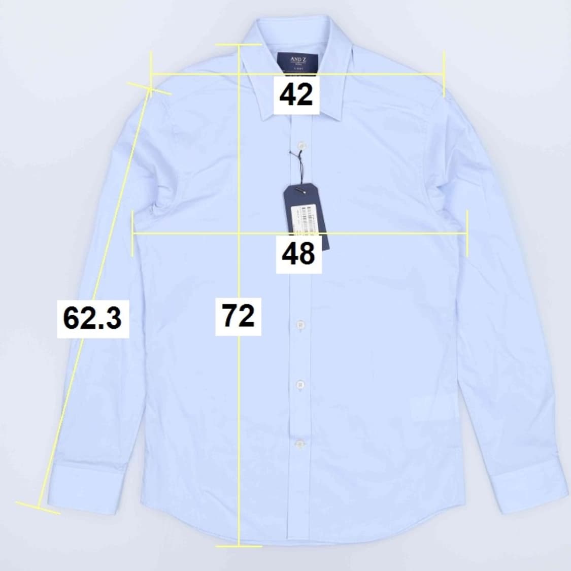 [95] 새상품 앤드지 지오지아 드레스 셔츠 남방 3957 상품이미지8
