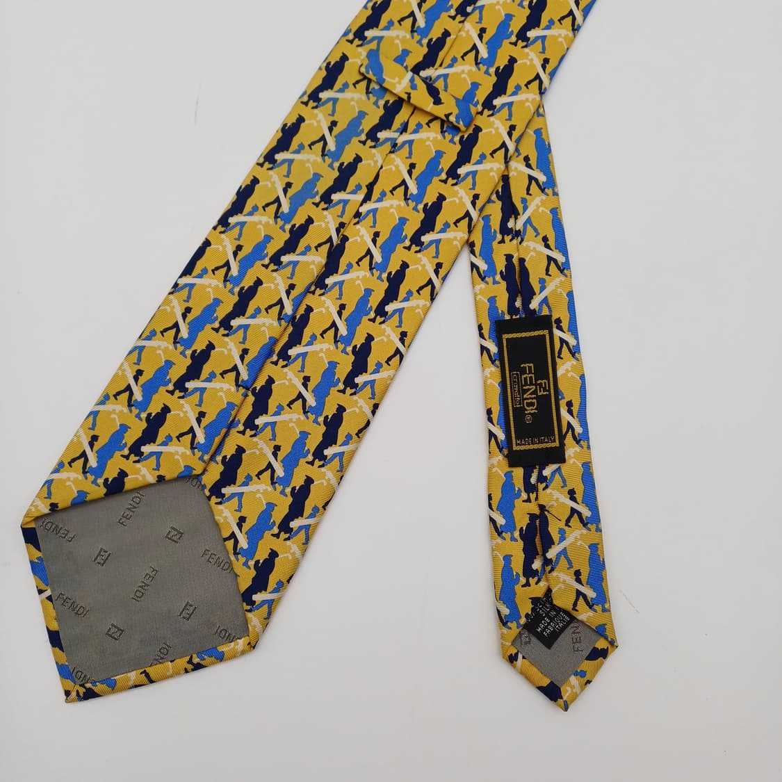 FENDI 펜디 실크 넥타이 [BCF10803_0004-148] 상품이미지2