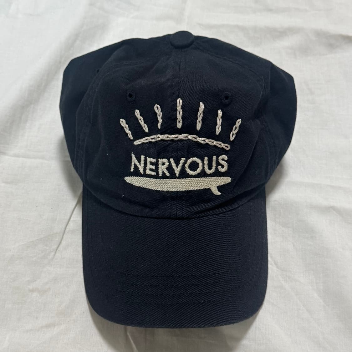 너버스 볼캡 블랙 모자 상품이미지6