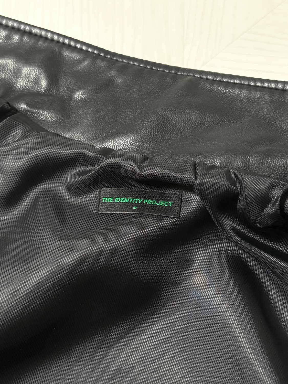 더 아이덴티티 프로젝트 Racer raglan jacket/새상품 상품이미지5