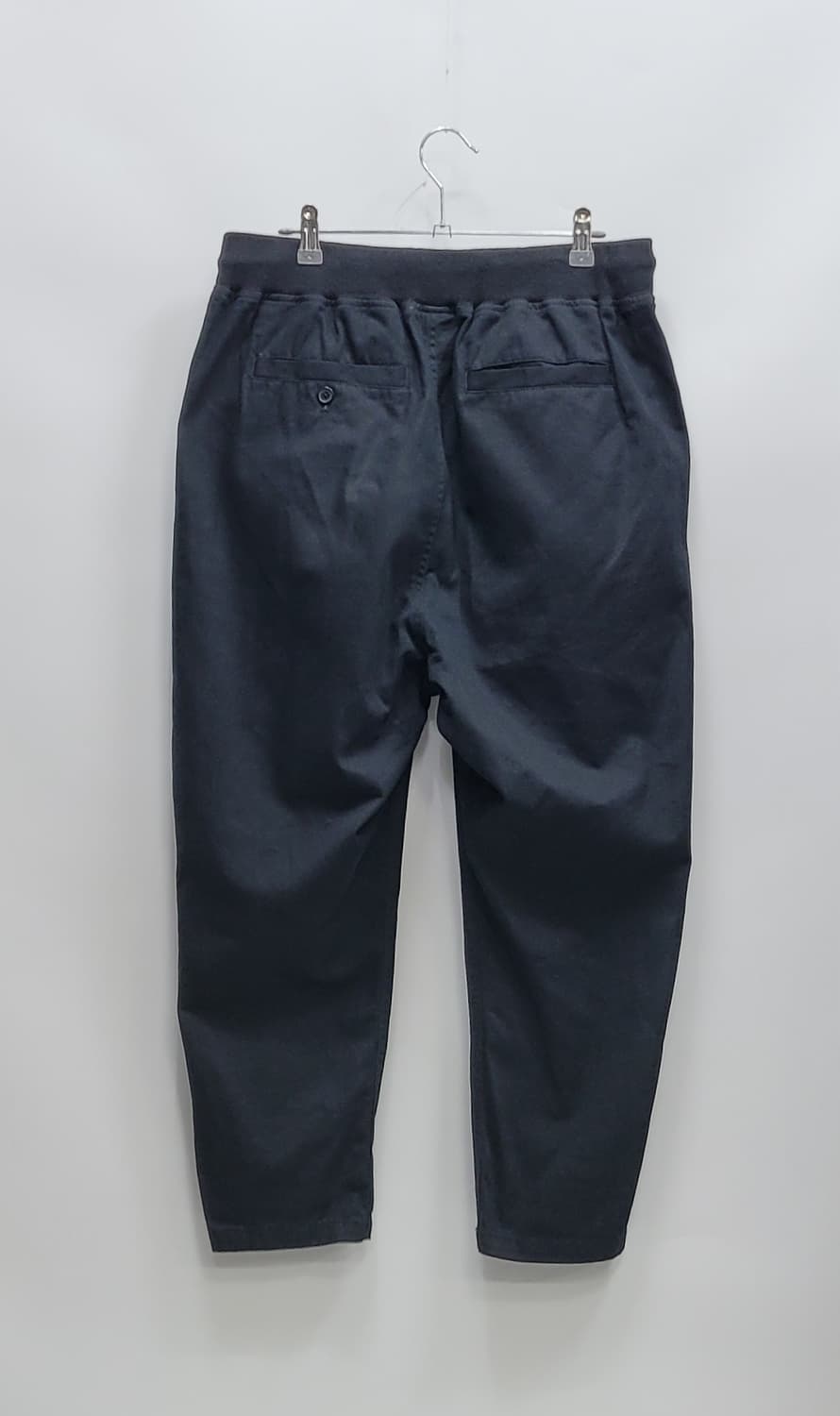 챔피온 코튼 트윌 루즈핏 배기 밴딩 팬츠 / 남 L 블랙
 상품이미지2