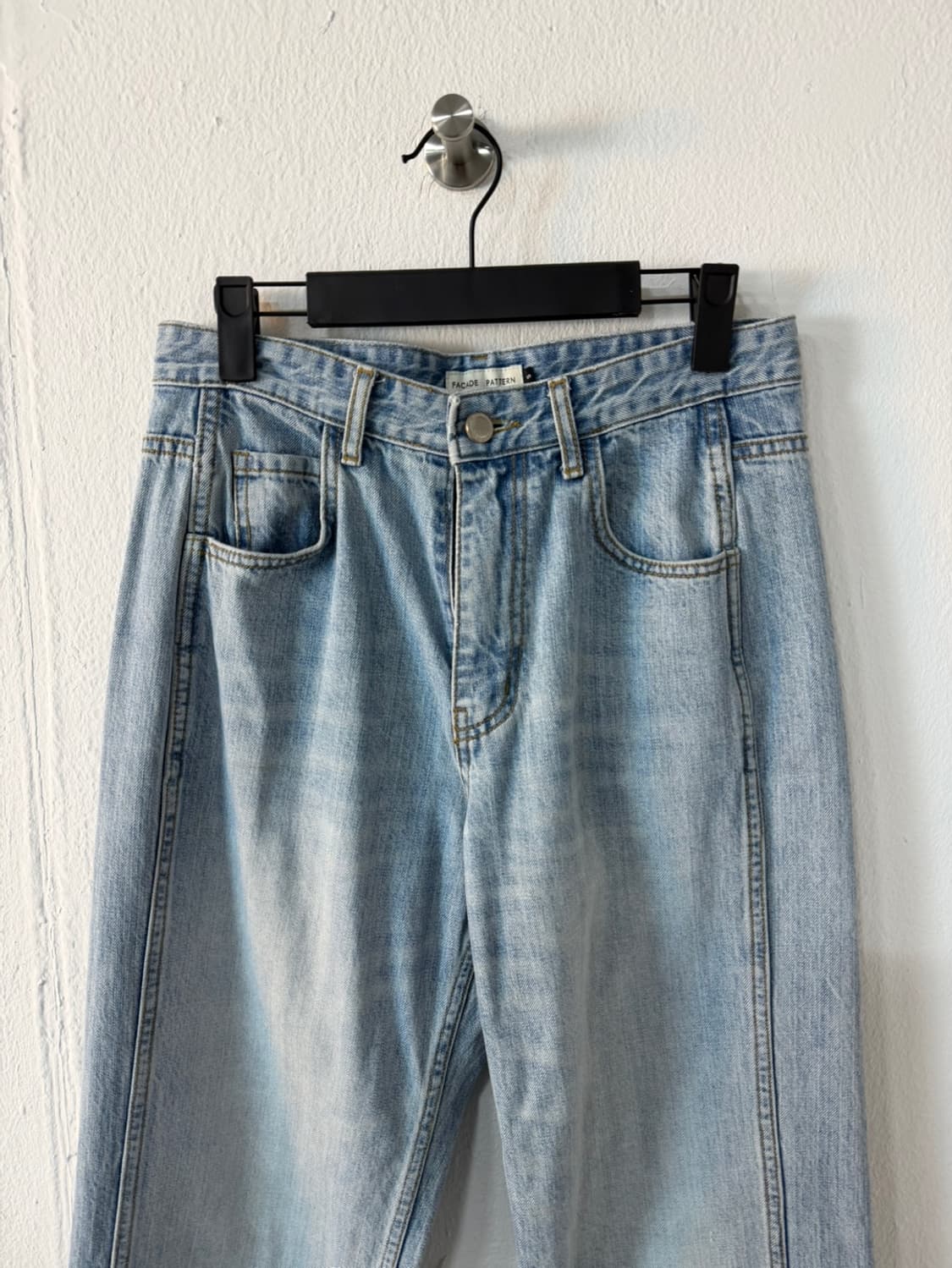 파사드 패턴 데님 팬츠  상품이미지3