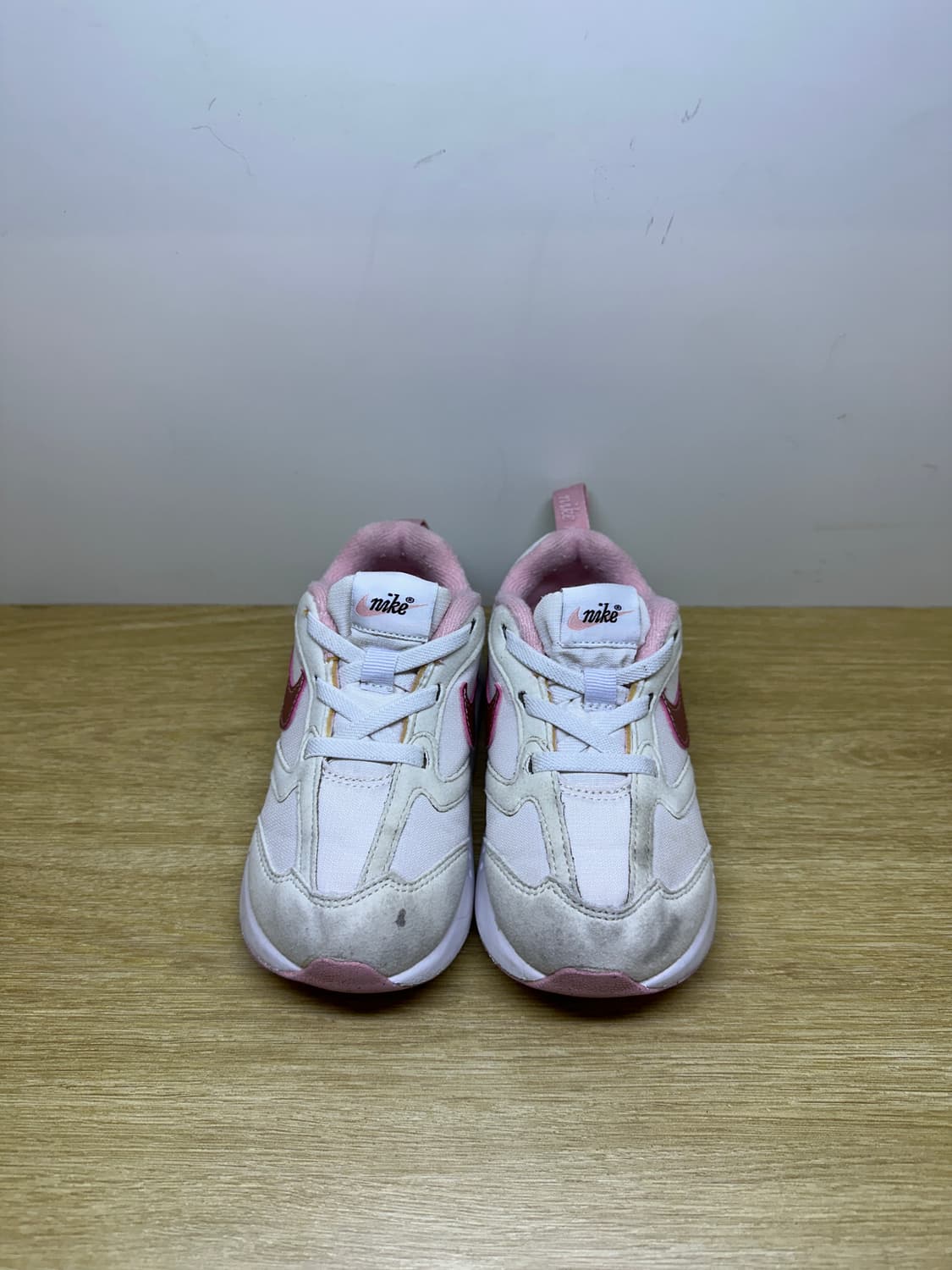 나이키키즈 에어맥스 던 화이트 핑크 글레이즈 140 상품이미지2