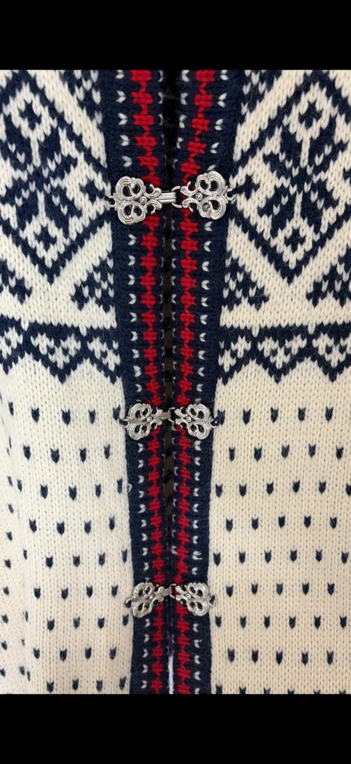 일본편집샵 노르딕 가디건 55-77 새상품  상품이미지3