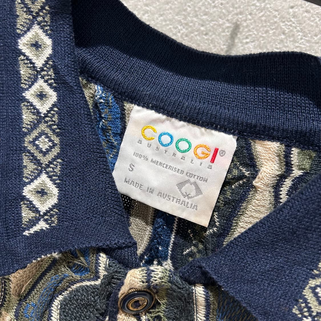 Vintage Coogi Cable Knit Cardigan 상품이미지5