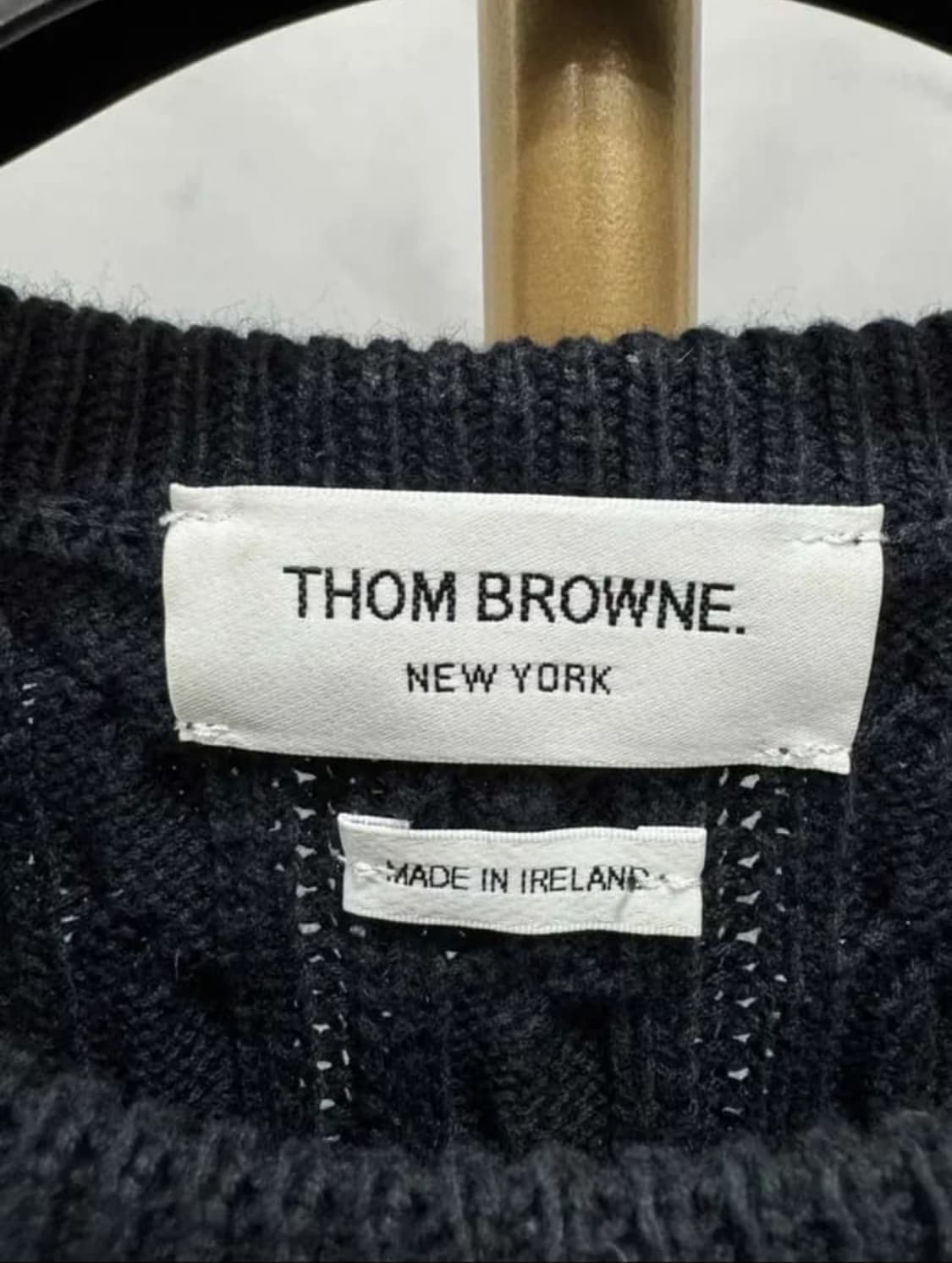 톰브라운 꽈배기니트 판매 상품이미지3