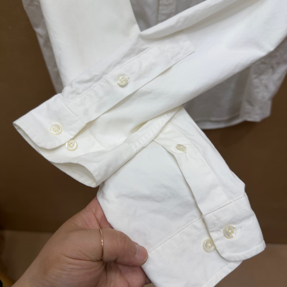 포터리 컴포트 화이트 셔츠 4 상품이미지8