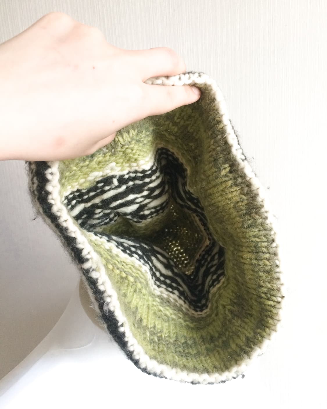 Ethnic knit beanie 상품이미지2