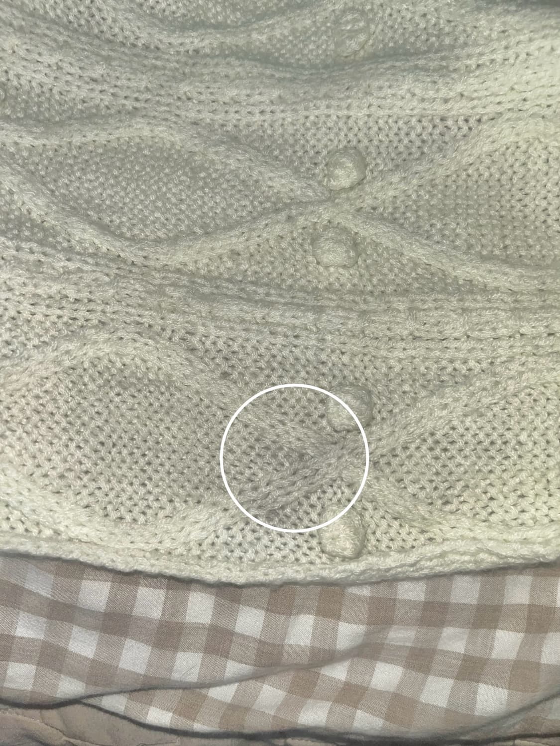 모리걸 꽈배기 니트 장미 목도리 머플러 상품이미지3