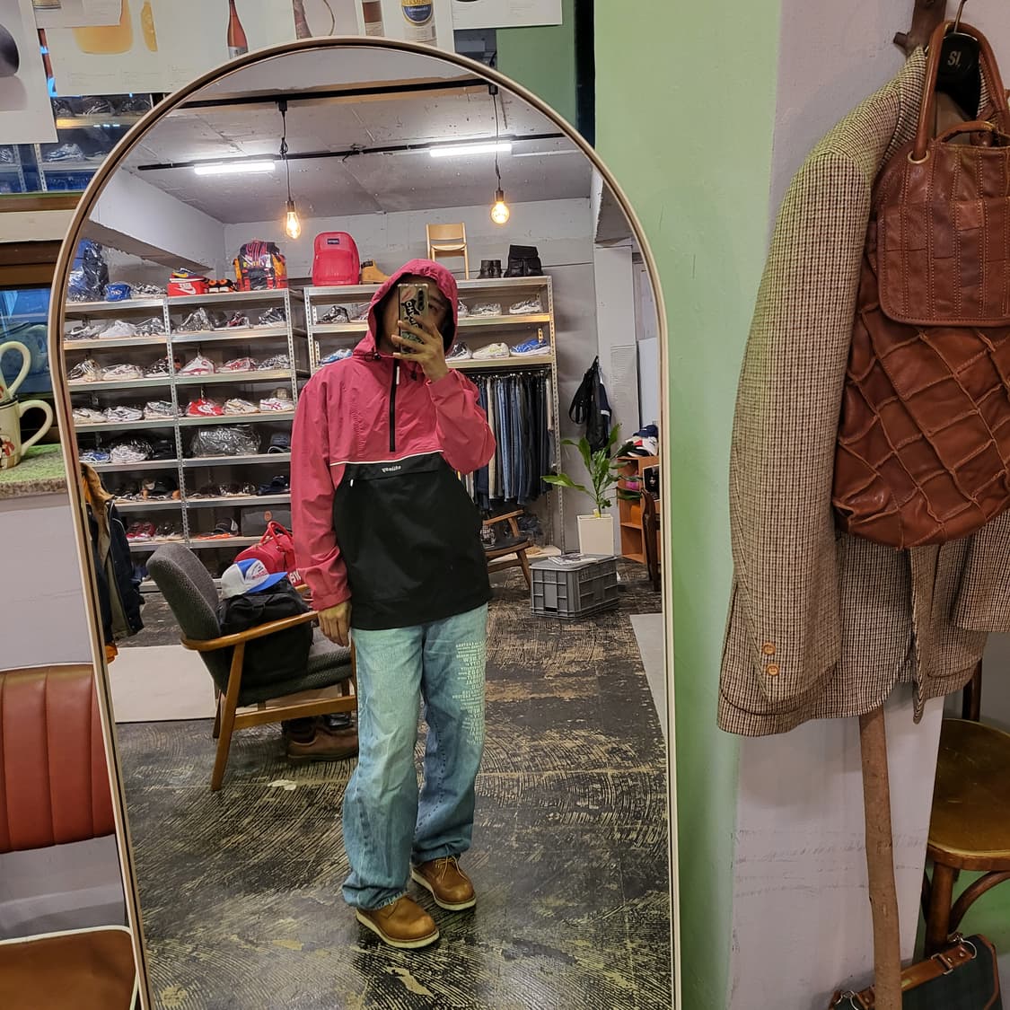 스투시 리플렉티브 아노락 자켓 (L) 상품이미지10