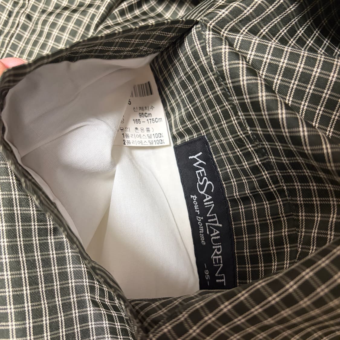 입생로랑 90s 올드스쿨 빈티지 리버시블 자켓 상품이미지7