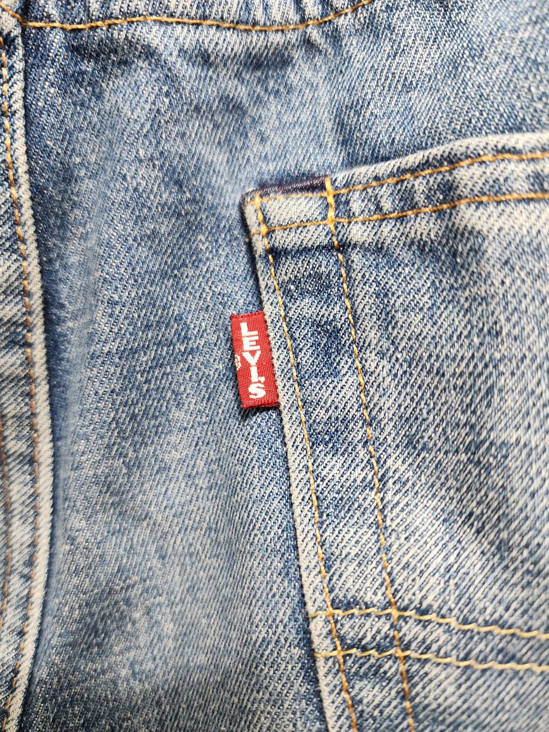 (빅사이즈) 리바이스 프리미엄 501 데님 팬츠 상품이미지4