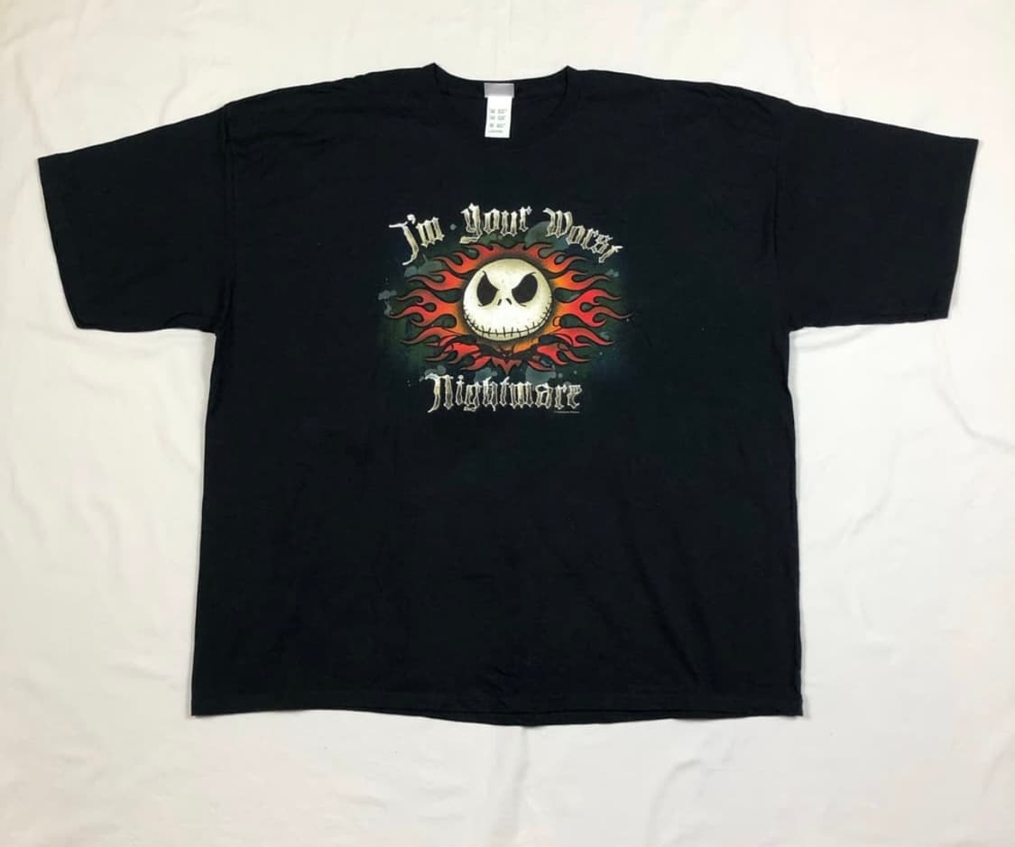 90s 디즈니 나이트메어 nightmare 반팔티 xl 상품이미지1